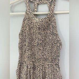 Cheetah print jumpsuit size small
